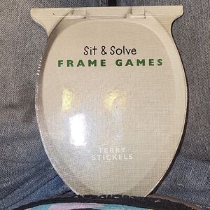 Sit & Solve Frame Games - Cream